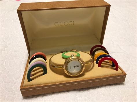 vintage gucci color watch